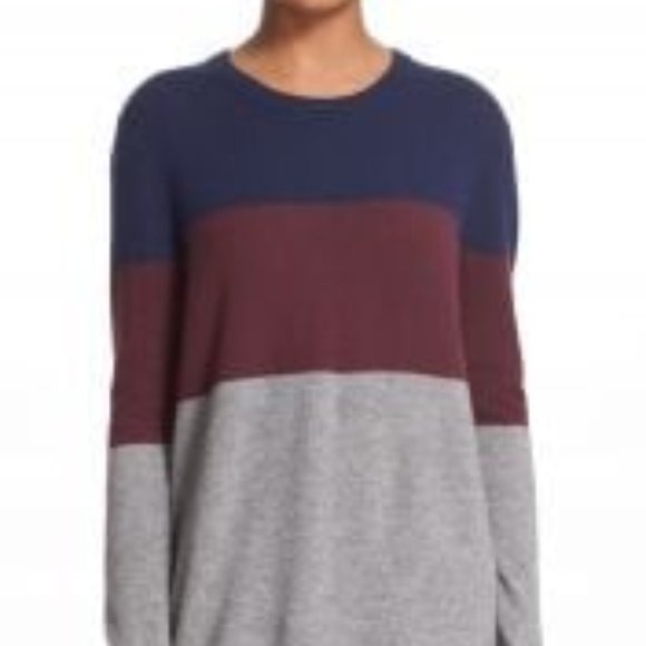 Equipment Sweaters - Equipment Femme Cashmere Rei Colorblock Sweater Medium